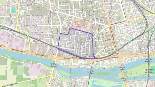 Appartement 49 m² une piece à vendre à Tours