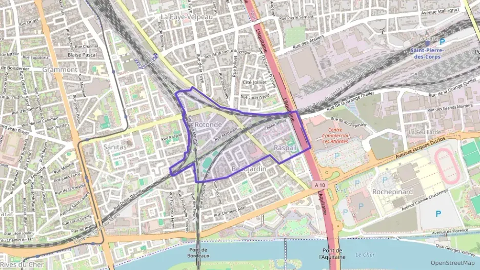 Appartement 70 m² quatre pièces à vendre à Tours Appartement 70 m² quatre pièces à vendre à Tours