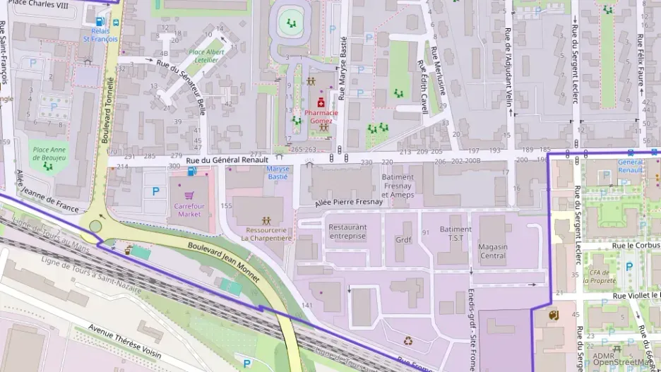 Appartement 39 m² deux pieces à vendre à Tours Appartement 39 m² deux pieces à vendre à Tours