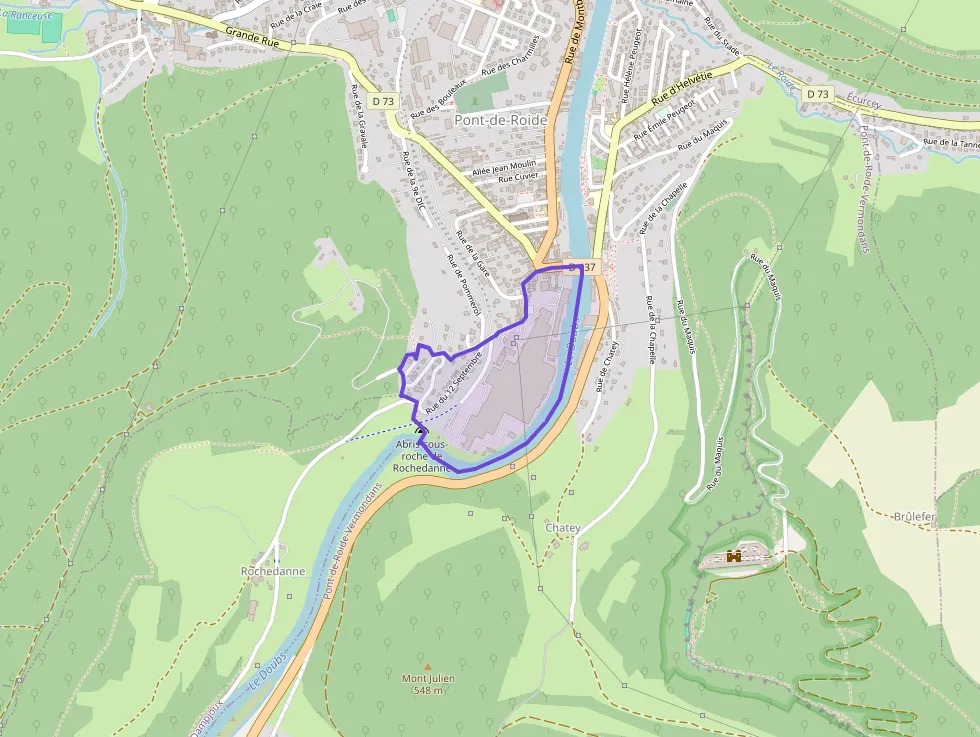 Appartement 89 m² quatre pièces à vendre à Pont-de-Roide-Vermondans