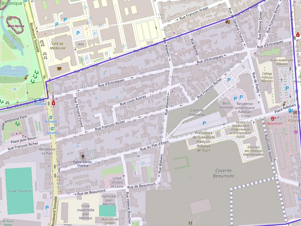 Appartement 39 m² trois pièces à vendre à Tours