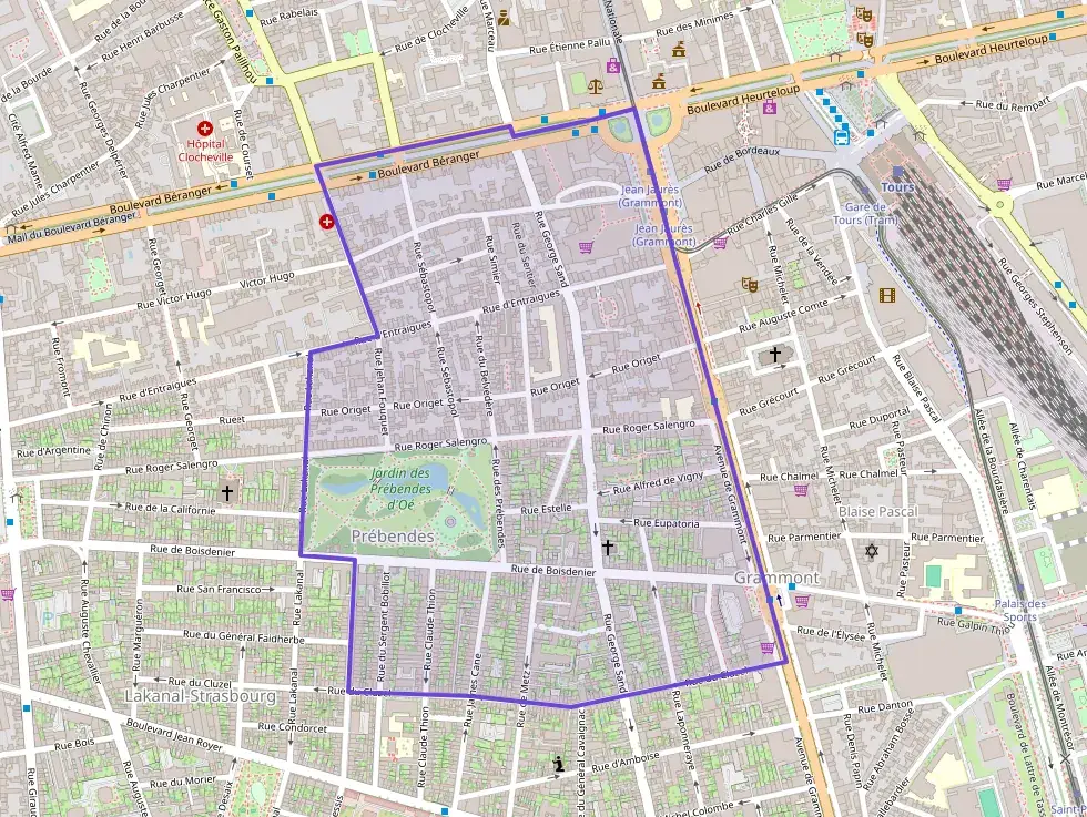 Appartement 61 m² trois pièces à vendre à Tours