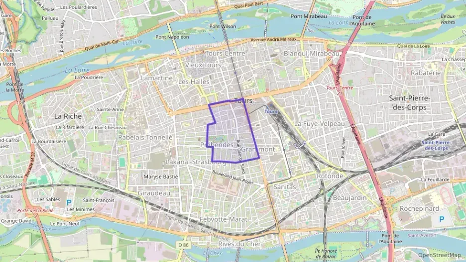 Appartement 47 m² deux pieces à vendre à Tours Appartement 47 m² deux pieces à vendre à Tours