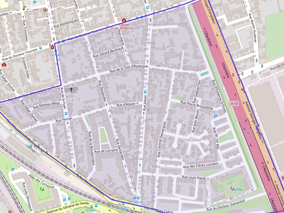 Appartement 73 m² trois pièces à vendre à Tours