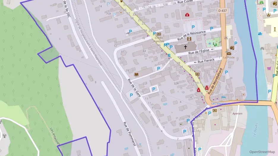 Appartement 56 m² trois pièces à vendre à Pont-de-Roide-Vermondans