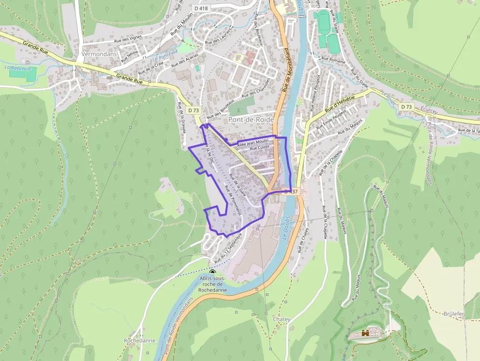 Appartement 56 m² trois pièces à vendre à Pont-de-Roide-Vermondans