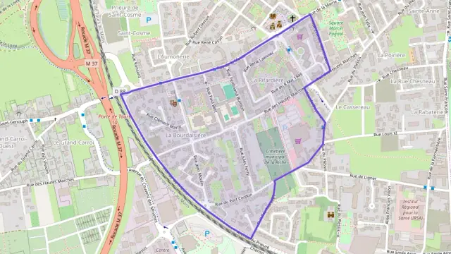 Appartement 44 m² deux pieces à vendre à La Riche