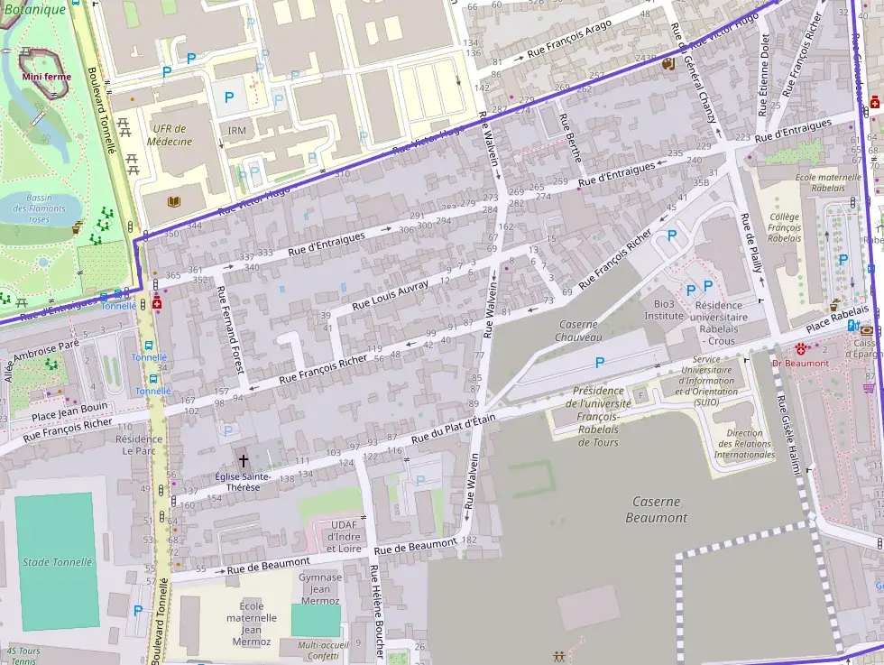 Appartement 91 m² trois pièces à vendre à Tours