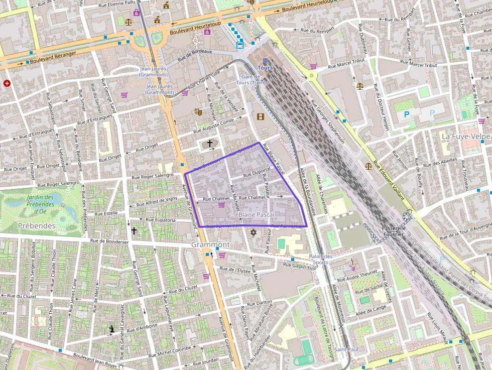 Appartement 73 m² trois pièces à vendre à Tours