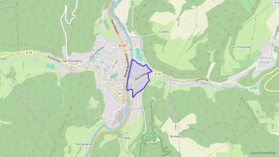 Appartement 76 m² cinq pièces à vendre à Pont-de-Roide-Vermondans