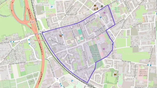 Appartement 50 m² deux pieces à vendre à La Riche