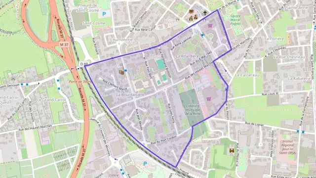 Appartement 44 m² deux pieces à vendre à La Riche