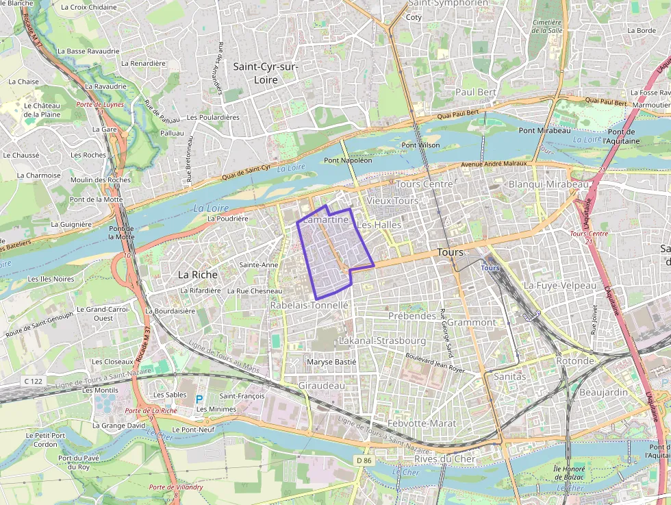 Appartement 24 m² une piece à vendre à Tours