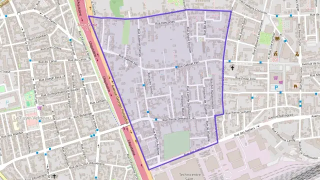 Appartement 40 m² deux pieces à vendre à Saint-Pierre-des-Corps