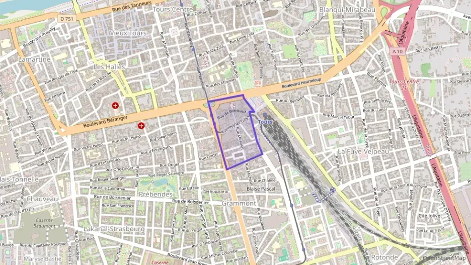 Appartement 60 m² deux pieces à vendre à Tours