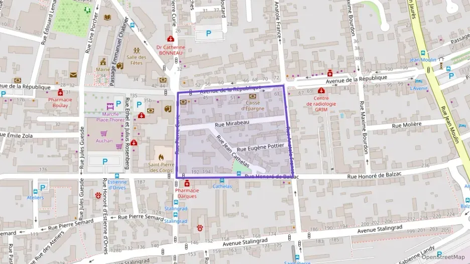 Appartement 54 m² deux pieces à vendre à Saint-Pierre-des-Corps