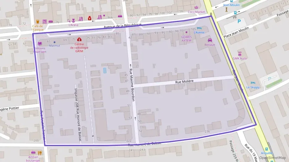 Appartement 60 m² trois pièces à vendre à Saint-Pierre-des-Corps