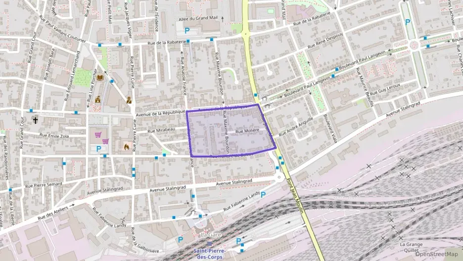 Appartement 60 m² trois pièces à vendre à Saint-Pierre-des-Corps