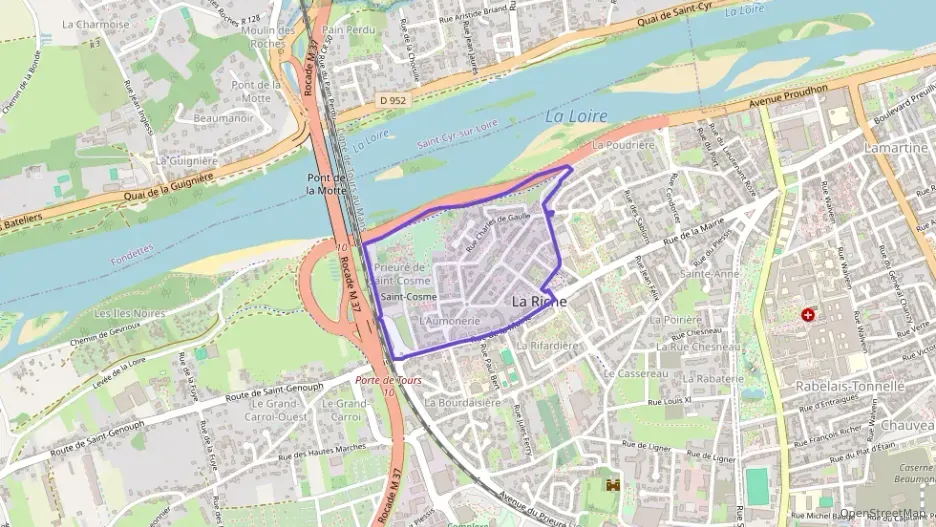 Appartement 74 m² trois pièces à vendre à La Riche