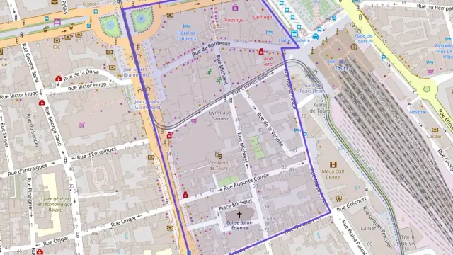 Appartement 30 m² une piece à vendre à Tours