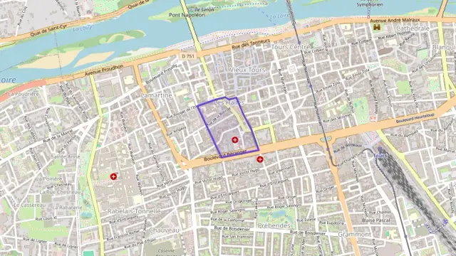 Appartement 29 m² une piece à vendre à Tours