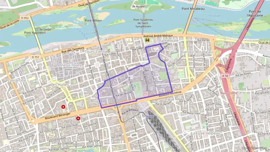 Appartement 46 m² deux pieces à vendre à Tours Appartement 46 m² deux pieces à vendre à Tours