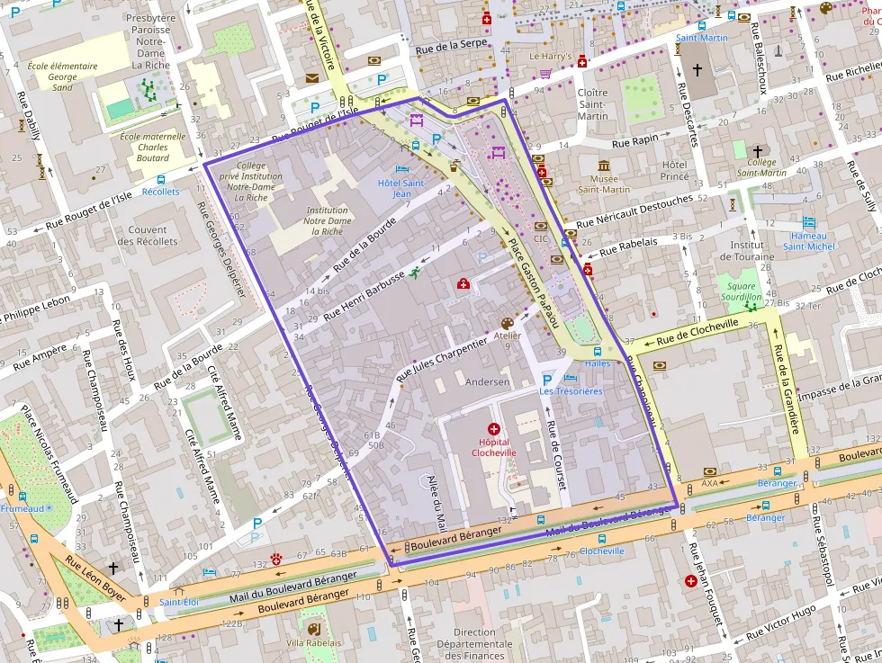 Appartement 37 m² deux pieces à vendre à Tours