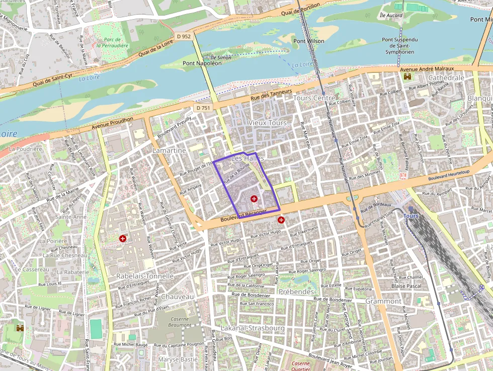 Appartement 37 m² deux pieces à vendre à Tours