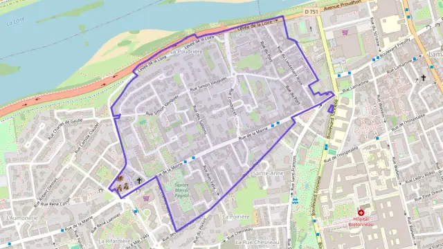 Appartement 40 m² deux pieces à vendre à La Riche