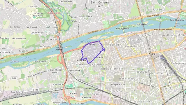 Appartement 40 m² deux pieces à vendre à La Riche