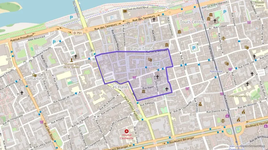 Appartement 77 m² trois pièces à vendre à Tours Appartement 77 m² trois pièces à vendre à Tours