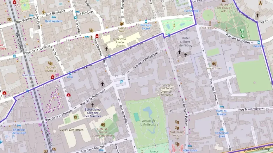 Appartement 25 m² une piece à vendre à Tours Appartement 25 m² une piece à vendre à Tours