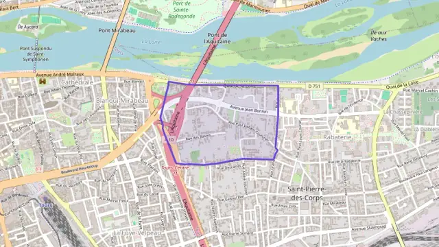 Appartement 35 m² deux pieces à vendre à Saint-Pierre-des-Corps