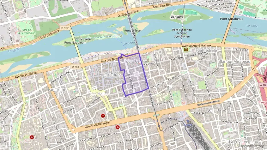 Appartement 66 m² trois pièces à vendre à Tours
