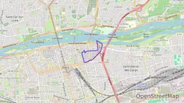 appartement de trois chambres 100 m² à vendre à Tours