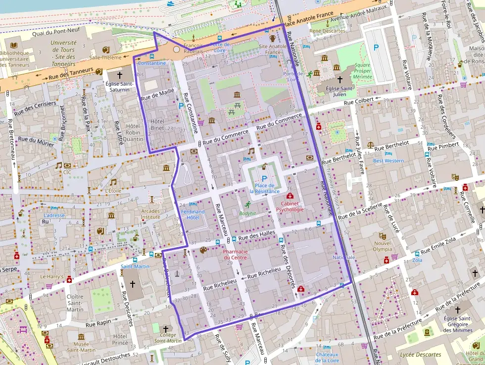 Appartement 41 m² une piece à vendre à Tours