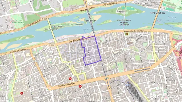 Appartement 41 m² une piece à vendre à Tours