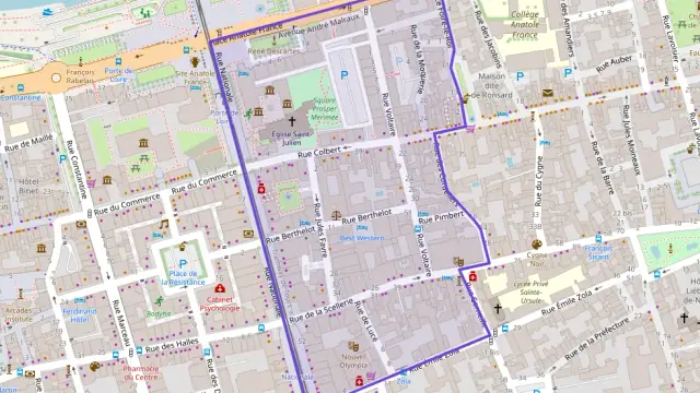 Appartement 59 m² trois pièces à vendre à Tours