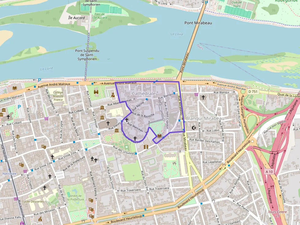 Appartement 37 m² deux pieces à vendre à Tours