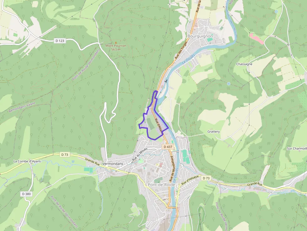 Appartement 115 m² trois pièces à vendre à Pont-de-Roide-Vermondans