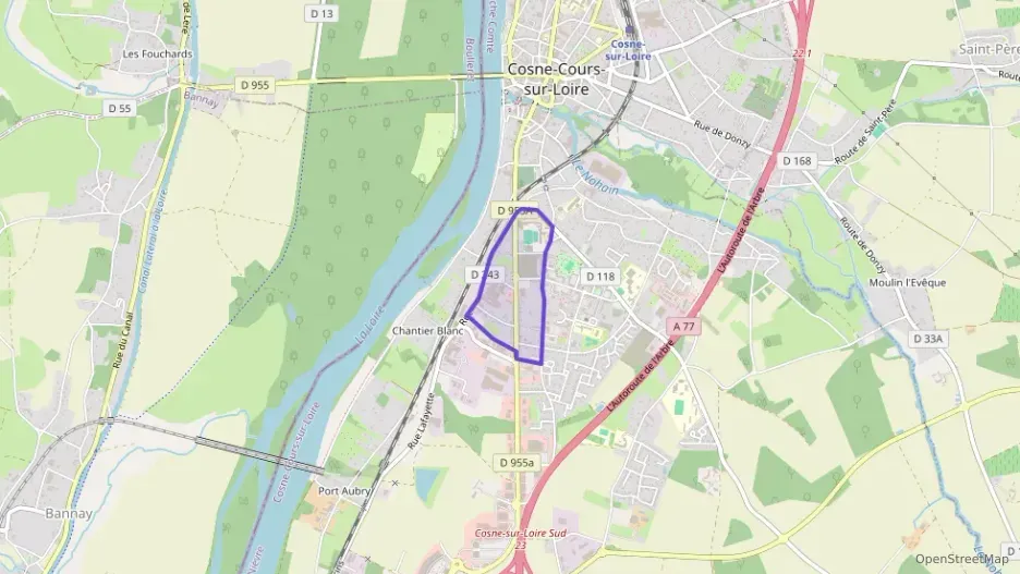 Appartement 65 m² trois pièces à vendre à Cosne-Cours-sur-Loire