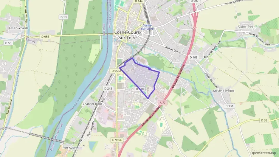 Appartement 56 m² trois pièces à vendre à Cosne-Cours-sur-Loire