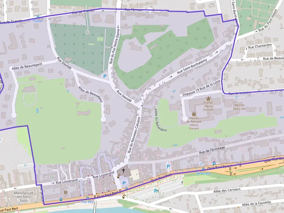 Appartement 118 m² quatre pièces à vendre à Tours