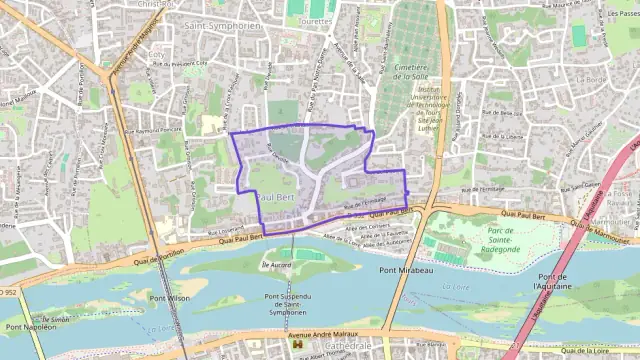 Appartement 118 m² quatre pièces à vendre à Tours