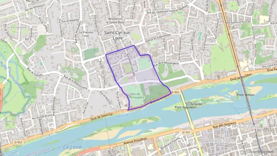 Appartement 71 m² quatre pièces à vendre à Saint-Cyr-sur-Loire