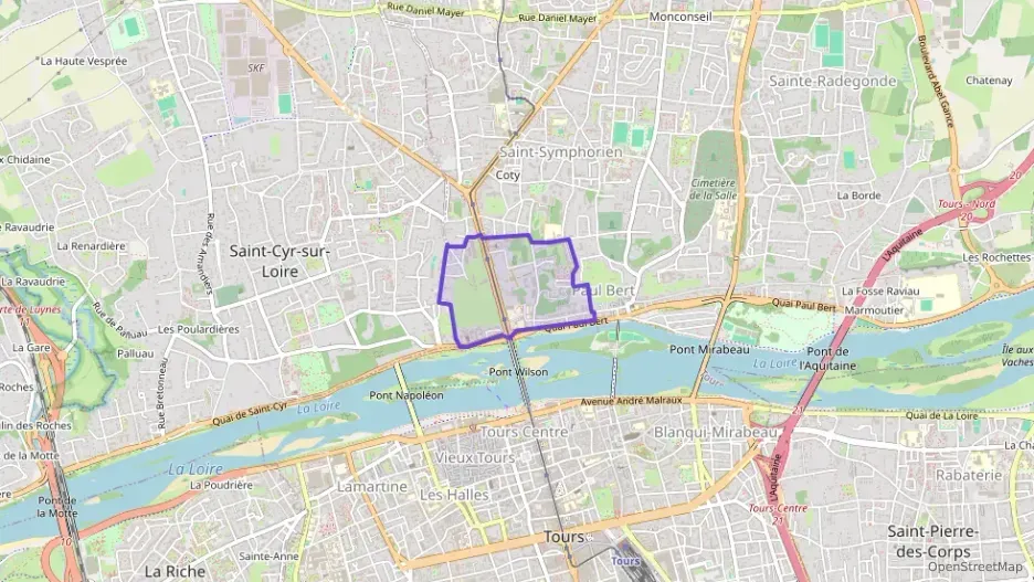 Appartement 69 m² trois pièces à vendre à Tours Appartement 69 m² trois pièces à vendre à Tours