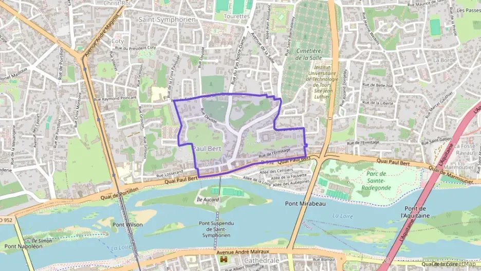 Appartement 27 m² une piece à vendre à Tours Appartement 27 m² une piece à vendre à Tours