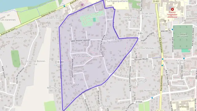 Appartement 68 m² trois pièces à vendre à Amboise