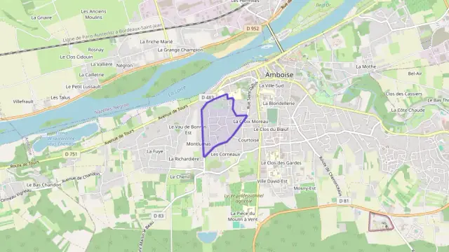 Appartement 68 m² trois pièces à vendre à Amboise