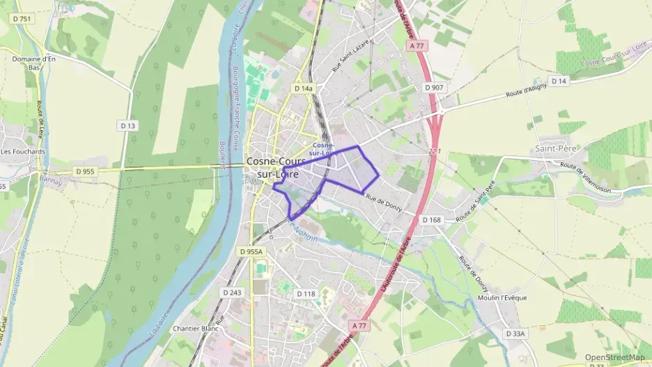 Appartement 60 m² deux pieces à vendre à Cosne-Cours-sur-Loire
